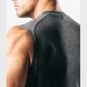 Chaleco Deportivo Personalizado con Logotipo OEM, de Alta Calidad, 300 g/m², 100 % Algodón, Impresión DTG, Chaleco Corto para Hombre, Estilo Deportivo - Product Image 4