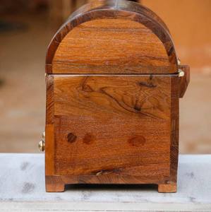 Traditional Style Eco-friendly Wood <b>Trinket</b> Jewelry Storage Wooden <b>Box</b> Carved Tree Design UNIVERSAL OVERSEAS UO-WJB-0030 for - Product Image 2
