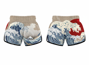 Shorts de Muay Thai Confortables pour la Compétition, Séchage Rapide, Broderie Personnalisée, Entraînement MMA, Kickboxing - Product Image 2