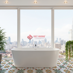 Baldosa de Cemento de 190x190 mm para Espacios Exteriores Contemporáneos - Product Image 1