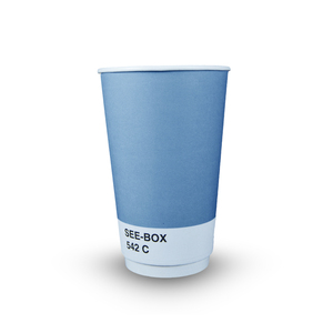 Gobelets en papier personnalisables à paroi simple et double de 8/10/12/16/20 oz pour boissons chaudes - Product Image 5