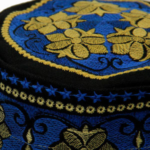 Gorro de Oración Musulmán de Primera Calidad 2026, Diseño Personalizado, Ligero y Cómodo, Gorros Kufi Musulmanes Bordados para Hombre - Product Image 6