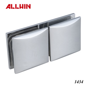 Abrazadera de latón macizo de 90 grados para panel de vidrio, clip de sujeción para puerta de ducha de vidrio, accesorios de ferretería - Product Image 5