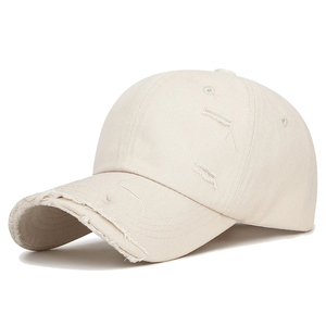 Gorra de Béisbol Desgastada para Mujer, Estilo Vintage, de Algodón Jersey Lavado, Ajustable, Casual, Deportiva, Streetwear, Gorra Dad con Bordado 3D - Product Image 3