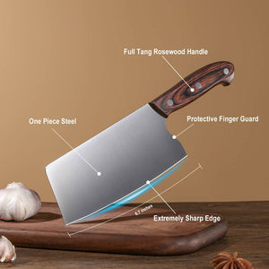 Couteaux à découper de cuisine haut de gamme en acier inoxydable, multi-usages, lame épaisse, couteaux à découper en acier inoxydable pour couper la viande - Product Image 2