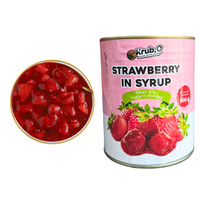 Verfrissend handig Vietnam CiCi Holdings blikjes aardbeienstroop 900g 15 blikjes/doos 12 maanden houdbaarheid Gemaakt in Hanoi