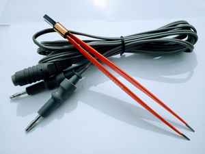 Pinzas Bipolares Quirúrgicas Premium de Alta Calidad, Pinzas Rectas Tipo Bayoneta Aisladas para Joyería - Product Image 6