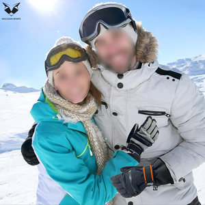 2026 Newest Fully Customized Made New Arrival Adult Ultra Warm Thermal Winter Wear Heated Waterproof Breathable <b>Ski</b> <b>Gloves</b> - Product Image 6