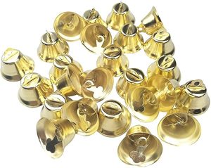 Golden <b>Mini</b> Liberty Bells Decorative Hanging Bells for Home Garden Festive Decor - Product Image 5