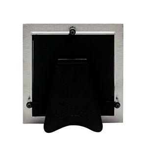 Blue Square Zinc Alloy <b>Photo</b> <b>Frame</b> <b>3</b>\" X <b>3</b>\" Plain Design Metal <b>Frame</b> - Product Image 3