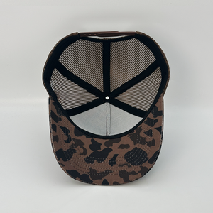 Wholesale High Quality Mesh Custom Velvet Trucker Hat 5 Panel <b>Applique</b> <b>Patch</b> Embroidery Cap - Product Image 4
