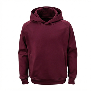 Sudadera con Capucha para Hombre, Informal, Manga Larga, 100% Algodón, Felpa, Corte Regular, Gruesa, Lisa, para Invierno - Product Image 1