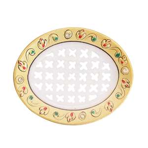 Porte-savon en marbre blanc en forme de nuage pour salle de bain, baignoire, lavabo, accessoire de salle de bain élégant en pierre naturelle - Product Image 4