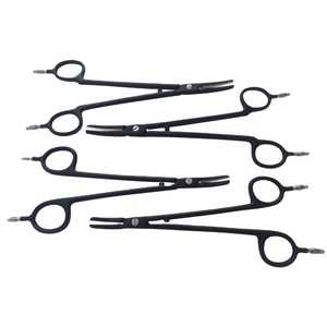 Non-Stick Bipolar Artery Sealer 305mm Short Curved Silver Tips Black Insulated Reusable sealer Tools Manual CE Certified Class I - Product Image 6