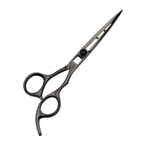 Ciseaux à cheveux élégants de 6 pouces réglables pour droitiers, en acier inoxydable, à bord tranchant, professionnels pour salon de coiffure - Product Image 1