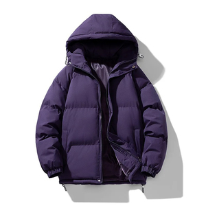 Winter Puffer <b>Jacket</b> for <b>Women</b> Warm Breathable <b>Long</b> Sleeve Quilted Coat Custom Color Lightweight Outerwear OEM - Product Image 2