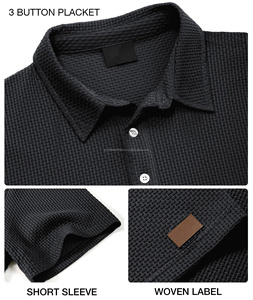 Camiseta Deportiva de Manga Corta para Hombre, de Secado Rápido, con Spandex, para Polo, Transpirable, Informal, para Entrenamiento, Golf y Trabajo - Product Image 5