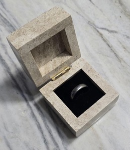 Boîte à bagues en résine, boîtes de rangement pour bagues, boîte intérieure en résine époxy, fabrication sur mesure, meilleures ventes - Product Image 4
