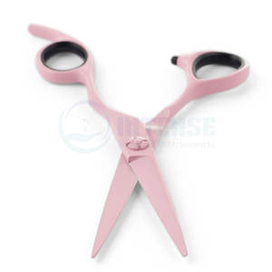 Ensemble de ciseaux triples roses de qualité supérieure, outils de coupe de cheveux en acier inoxydable durable, design ergonomique, kit de coiffure professionnel pour salon - Product Image 4