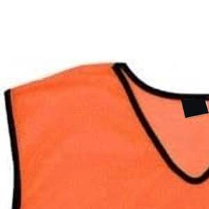 Maillots d'entraînement de football en maille de couleur unie de bonne qualité, unisexe, prix abordable, réversibles, pour l'entraînement sportif - Product Image 2