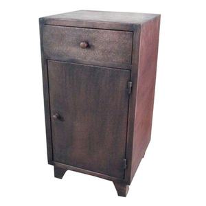 Mesa de Noche/Mesita de Noche de Hierro Industrial Moderna, Ecológica y Duradera, Convertible para Apartamento, Dormitorio, Muebles para el Hogar - Product Image 4