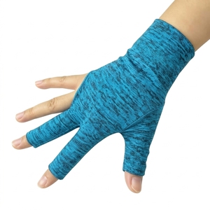 Guantes de Billar Profesionales Originales de Alta Calidad, Sin Dedos, de Tres Dedos, para Mano Izquierda, de Nailon Suave - Product Image 3