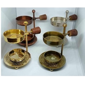 Brûleur d'encens doré pour l'aromathérapie, brûleur d'encens en gros pour la méditation et le culte dans les temples, à prix d'usine avantageux - Product Image 5