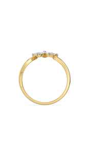 Elegante Anillo Solitario de Diamante Cultivado en Laboratorio con Baño de Oro de 14Kt, Claridad EF VS-VVS, Joyería para Mujer, Pedido Personalizado, Suministro OEM ODM - Product Image 3