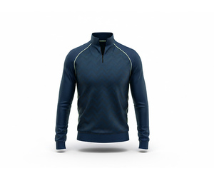 High Quality Custom Water Zip Sports Jacket with Sublimation Printing for <b>Men</b> Women Youth Sportswear Quick Dry Team <b>Pullover</b> - Product Image 6