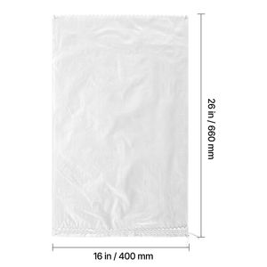 Confezione da 100 Sacchi di Sabbia in Polipropilene Intrecciato Resistenti 16 X 26, Vuoti con Chiusura, Capacità 50 libbre, Resistenti agli Strappi, Multiuso per Stoccaggio - Product Image 6