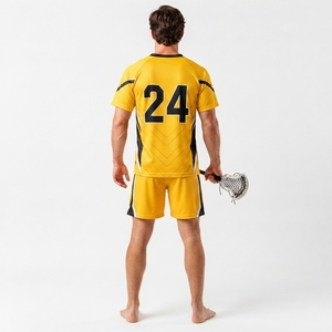 Uniforme de Lacrosse Personalizado, Ropa Deportiva, Diseño de Uniforme de Lacrosse con Ajuste Cómodo, Tela que Absorbe la Humedad y Manga Larga - Product Image 3