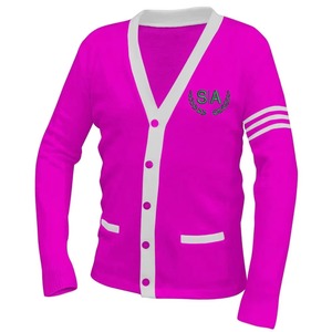 <b>Cardigan</b> Sweater with Custom Colours Wool/Acrylic Double Breasted Closure <b>Thick</b> for Casual Sorority Fraternity College Varsity - Product Image 5