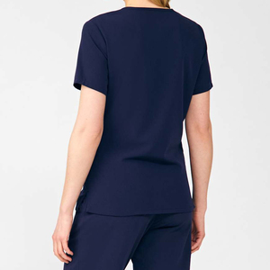 Classic Women Medical <b>Scrubs</b> <b>Set</b> Nurse Uniform Breathable Hospital Nursing <b>Scrub</b> Suit Wholesale Custom Logo Blue <b>Scrub</b> For Women - Product Image 4