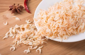 Crevettes séchées bébé de qualité supérieure, 100% frites et hachées, paquet en vrac de 1 kg |   EXPAD (Durée de conservation de 24 mois) - Product Image 1