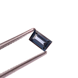 0,55 carats de spinelle bleue naturelle taille baguette, qualité AAA, pierre précieuse en vrac, coupe de précision, bleu cobalt, pour la fabrication de bijoux fins - Product Image 2