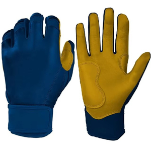 Premium Baseball Batting Gloves Supplier for Training and <b>Games</b> with Cushioned Palm Flexible Backhand OEM Custom Branding - Product Image 1