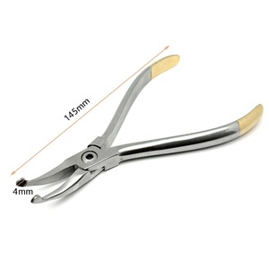 Pinzas Ortodónticas de Acero Inoxidable para Odontología, 145 mm, 4 mm, Pinzas para Doblar Arcos, Instrumento Quirúrgico Manual Clase II para Clínica y Hospital - Product Image 1