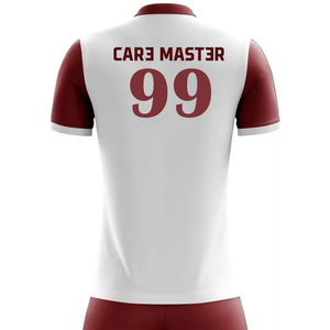 ชุดฟุตบอลทีมชายแบบใหม่ล่าสุดของ OEM คุณภาพสูง ชุดฝึกซ้อมฟุตบอล ชุดยูนิฟอร์มฟุตบอลแบบซับลิเมชั่น - Product Image 5