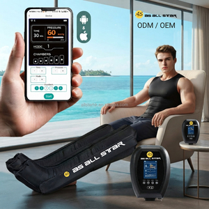 Foot And Leg Massager 8-Chamber Air Compression Sports Muscle Soreness Relief Long Lasting Recharge OEM ODM by AS All <b>Star</b> - Product Image 1