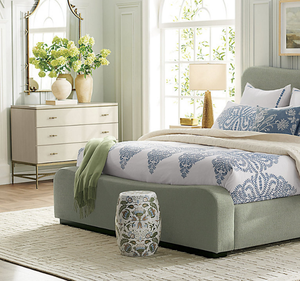 Commode de luxe moderne en bois de mahogany massif avec base en métal doré, meuble de chambre contemporain pour la maison - Product Image 4