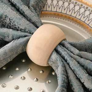 แหวนรองผ้าเช็ดปากเรซิ่นรักษ์โลกทันสมัย ตกแต่งโต๊ะหวาย งานฝีมือ MS ปรับแต่งได้เพื่อประสบการณ์การรับประทานอาหารที่มีสไตล์และหรูหรา - Product Image 5