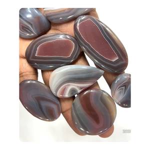 Buy Fancy <b>Red</b> Botswana Agate Cabochon Mix Shape <b>Red</b> Botswana Agate Fancy Shape Cabochon Loose Gemstone - Product Image 1