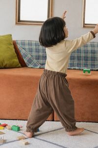 JALBEBE Set Due Pezzi Unisex per Neonati: Maglietta a Maniche Lunghe e Pantaloni Elastici, Abbigliamento Morbido in Cotone per Casa - Product Image 6