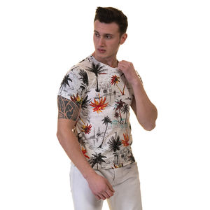 Derniers modèles de t-shirts Aloha à imprimé plage d'été hawaïen pour hommes - Product Image 3