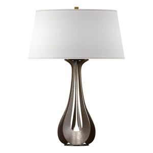 Lámpara de Mesa Metálica Tradicional con Pantalla Cuadrada de Tela Blanca, E26 LED, Control de Interruptor, Luz Cálida, Decorativa para Sala de Estar, Tamaño Grande - Product Image 3
