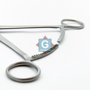 Pinzas de reducción ósea quirúrgicas GRAYROCKS de 8 pulgadas, manuales, con puntas curvas y anguladas, con bloqueo, para cirugía general, instrumento de clase II - Product Image 5