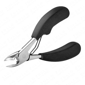 Coupe-cuticules en acier inoxydable OEM, coupe-ongles robuste, outil professionnel de manucure et pédicure, logo personnalisé - Product Image 2