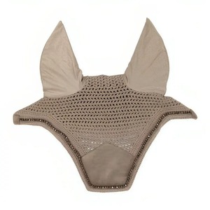 Voiles anti-mouches et bonnets d'oreilles en coton maille douce de haute qualité pour l'équitation - Service OEM personnalisable en gros - Product Image 5