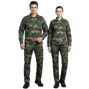 Conjunto de Uniformes de Trabajo Industriales con Impresión Personalizada – Chaqueta de Seguridad Duradera de Manga Larga y Pantalones de Trabajo para Trabajadores de Fábrica y Construcción - Product Image 1