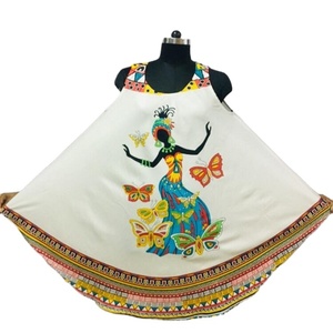 Venta al por mayor señoras paraguas vestido Casual Loose Fit Beachwear para el verano Vestido de verano en forma relajada - Product Image 1